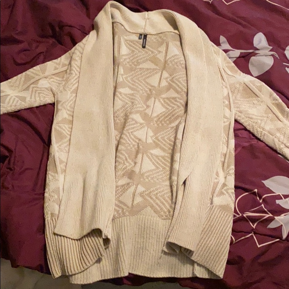 Cream cardigan!